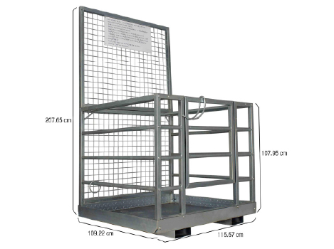 DeltaLift Safety Cage