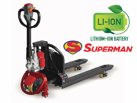 DeltaLift SUPERMAN Lithium-Ion Battery Electric Pallet Jack CBD15
