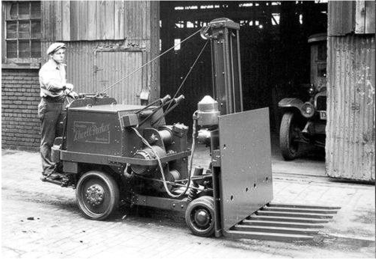 The evolution of the forklift